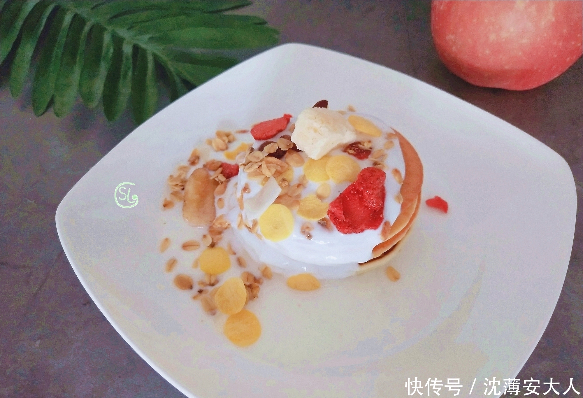 款小甜点|秋季,孩子必点的甜点,酸甜可口,好吃健康,不用烤箱,做法简单