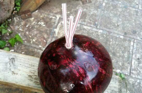 水果|5种能“吸”的水果吃过吗,我猜你只吃过椰子,图5是买了就上当