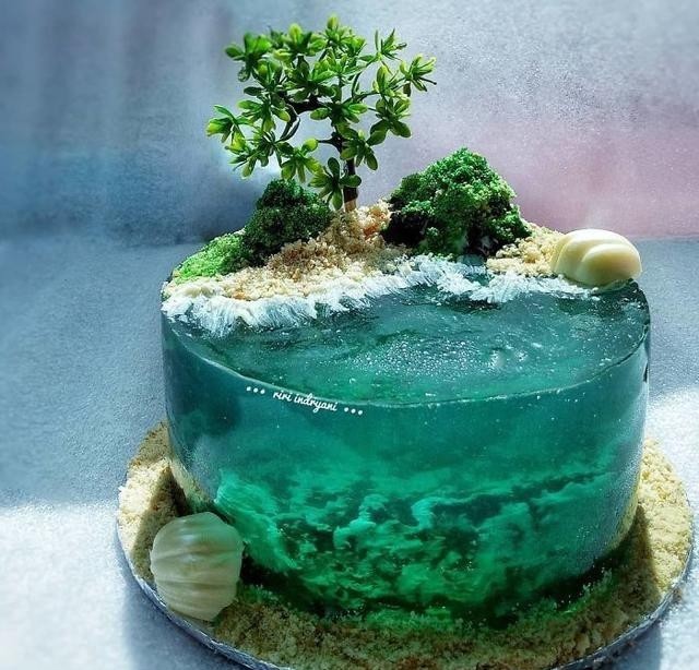 照片|15张“天堂”蛋糕照片:艺术家做蛋糕,好看比好吃更重要