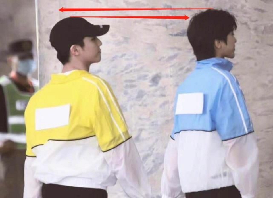 粉丝们|陈立农录制《奔跑吧》,与182的蔡徐坤同框,这身高差让人惊喜