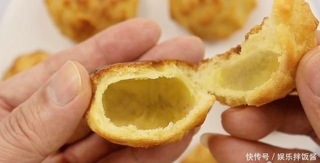 按步|自制甜点香草味泡芙，按步制作比蛋糕简单，零失误操作轻松完成
