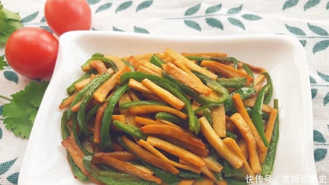 素菜|这两个素菜一起炒,预防心血管疾病,简单美味又健康!