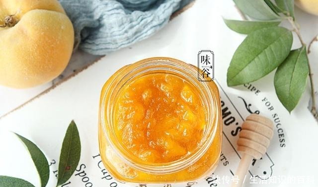 酸甜|自制黄桃果酱,营养丰富,酸甜开胃零添加,用来抹面包超好吃!