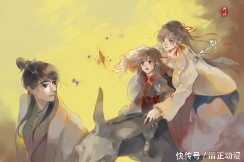 魏长泽|《魔道祖师》忘羡和他们的父母，魏长泽高大帅气，青蘅君眼神很暖