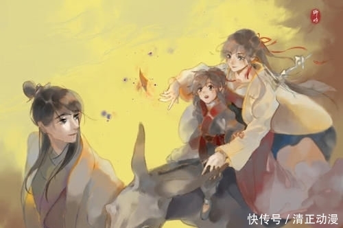 魏长泽|《魔道祖师》忘羡和他们的父母,魏长泽高大帅气,青蘅君眼神很暖