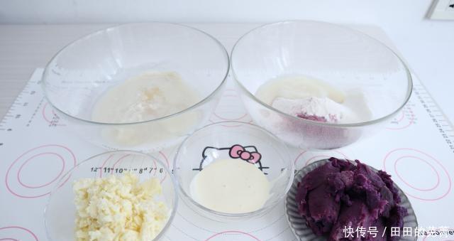  网红|自制网红甜食，可画紫薯酥，外脆内软可口，方法简单