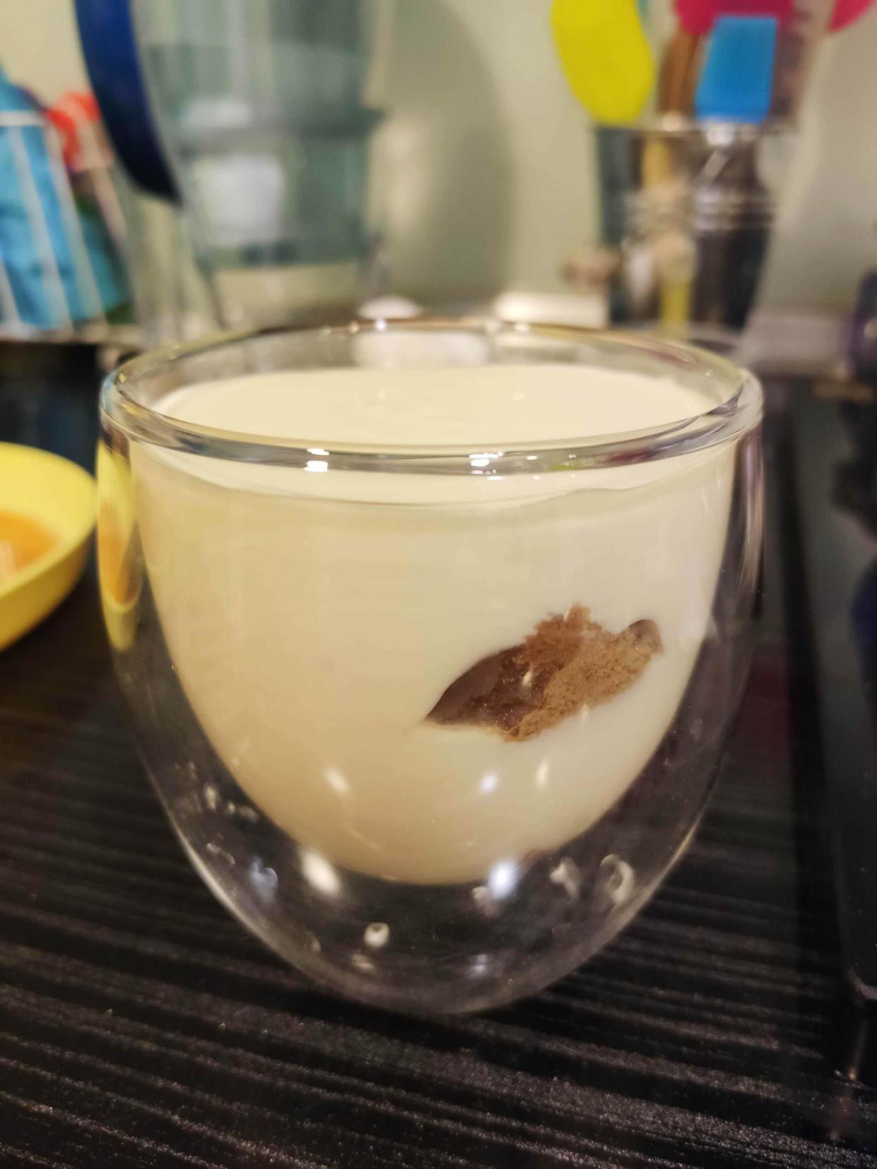 入口|孩子最爱这甜品,三两下就做好了,入口奶香顺滑,每星期必做一次