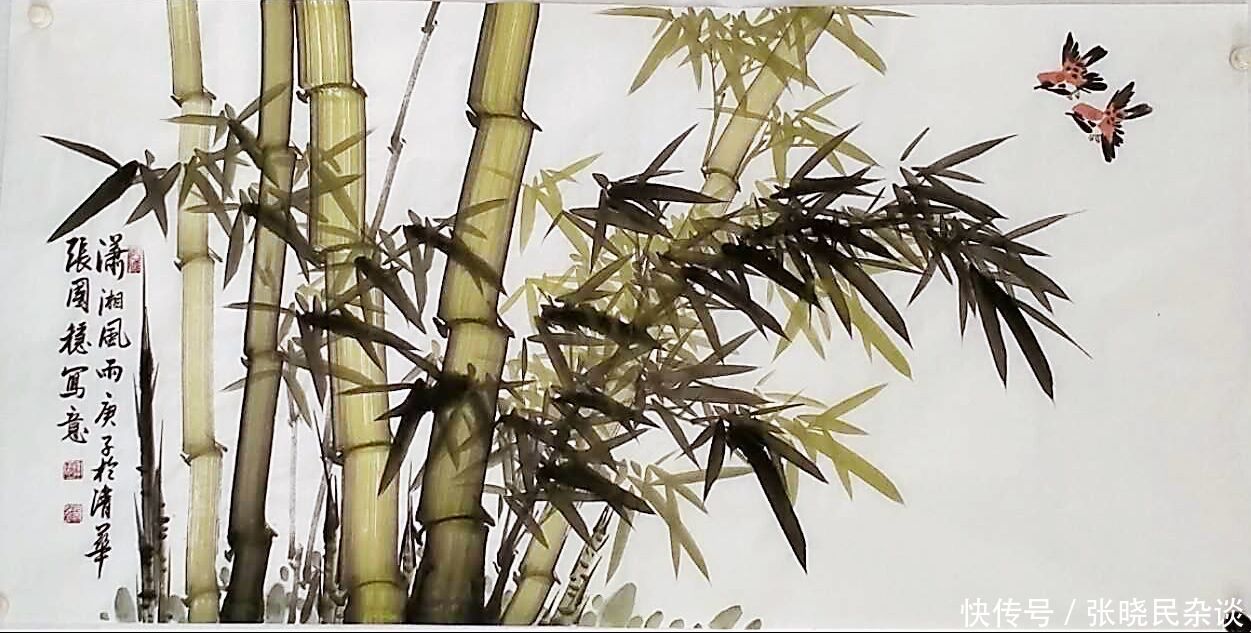 竹子|他的竹子画,俊而不俗,看着很是过瘾!