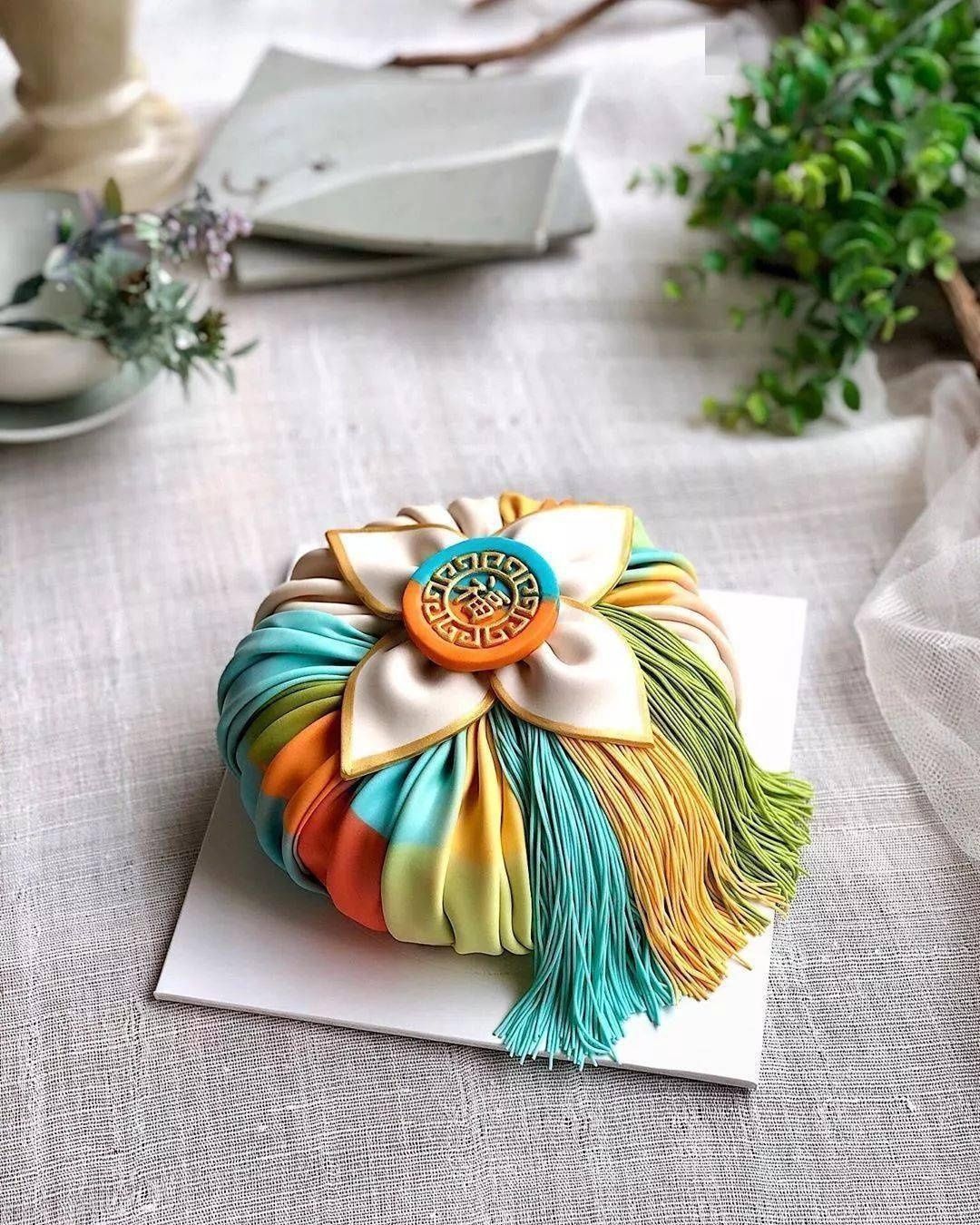 包袱蛋糕|脑洞太大韩国小姐姐晒神秘蛋糕,引百万粉丝每天催更太美了,每一张都让我流口水…