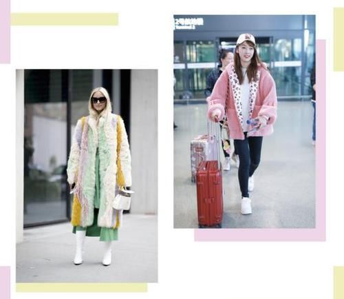 棉袄|大棉袄穿着太老气,一身羊羔绒保暖又时髦,让你气质大提升