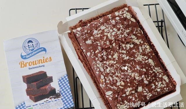 在家|快来学!好吃的布朗尼在家就能做,简单10分钟,味道好过甜品屋