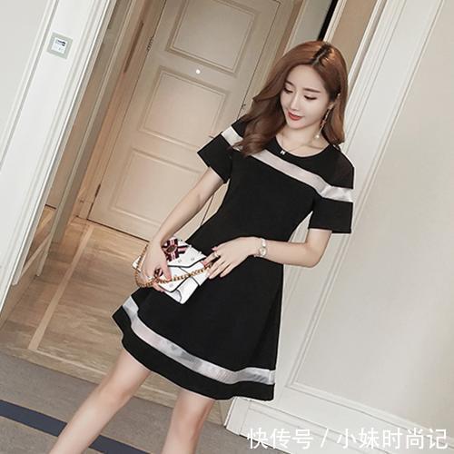 纯真|微胖的女孩子穿上更美的连衣裙,魅力四射的纯真让你更显魅力