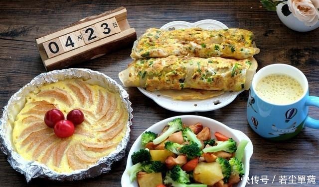 样样|4口人的7天早餐,每天摆满桌,样样亲手做,这个妈妈太勤快了