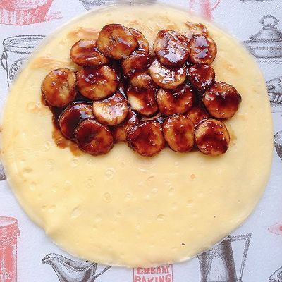 花生酱|香蕉花生酱巧克力可丽饼