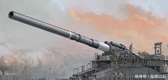  重达|二战德国黑科技，重达千吨航母级大炮！威力巨大！