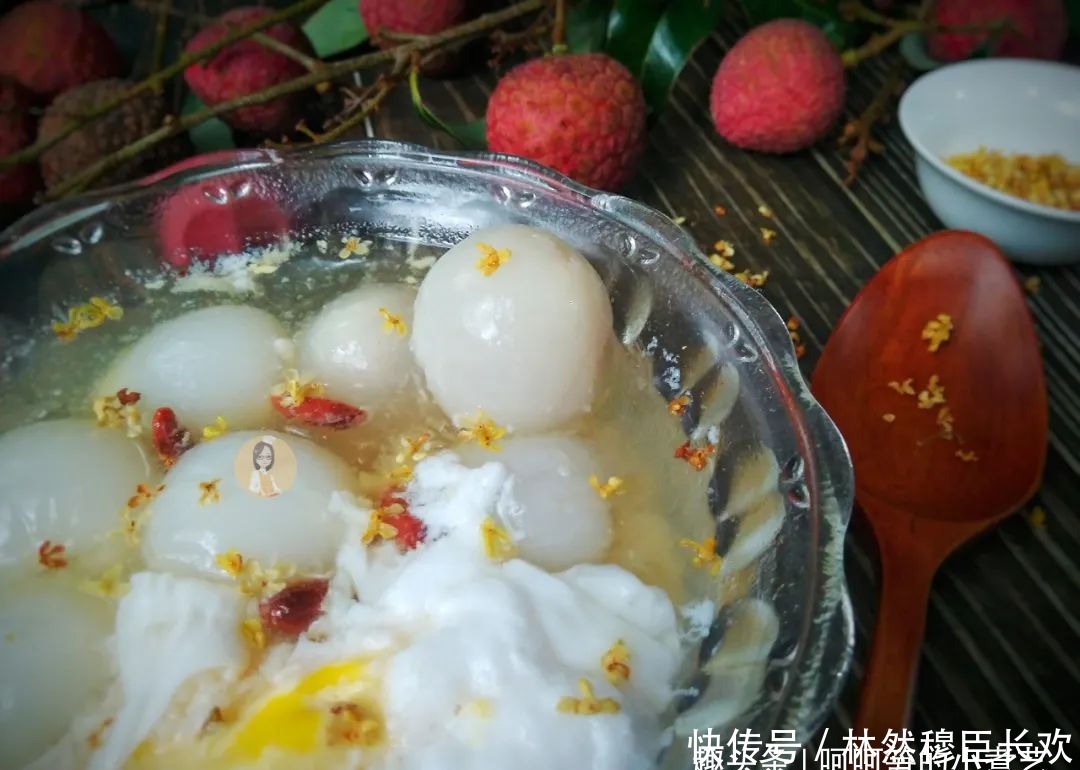 清热解暑|三伏天将至,一杯荔枝桂花酿,清热解暑、满口芳香,当早餐也不错