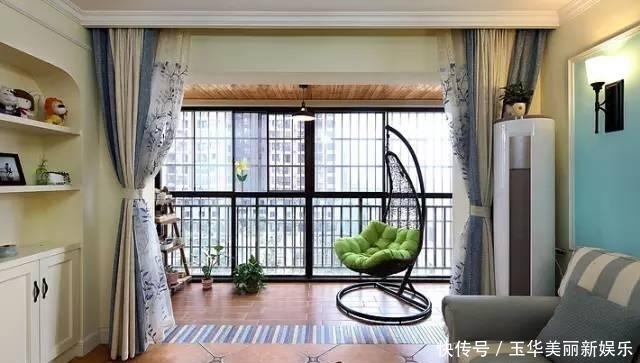 阳台|头一次见客厅和阳台打通隔断这样设计