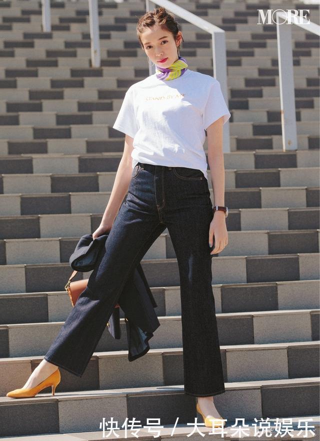 T恤|平淡无奇的T恤这么穿,竟比连衣裙还精致显气质