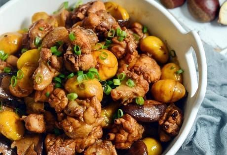 鸡肉|中秋前后,要多吃秋果之王,维C是苹果的5倍,烧鸡肉营养更美味