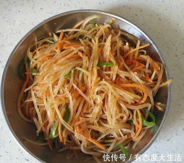 全家|凉拌土豆丝,爽口开胃,全家都爱吃