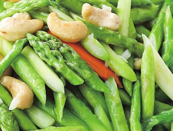 可口|教你做道快手菜,一点芦笋,一点腰果,吃起来爽脆可口,清淡鲜美