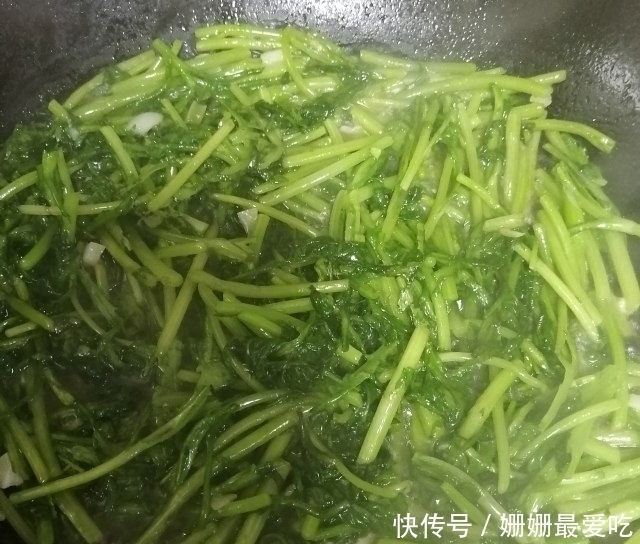  搞定|蚝油茼蒿，十分钟搞定的快手菜