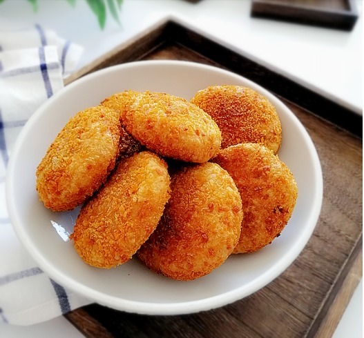 糯米粉|不用发面,不用饧面,想吃就做,半小时做一大盘,外皮酥脆太抢