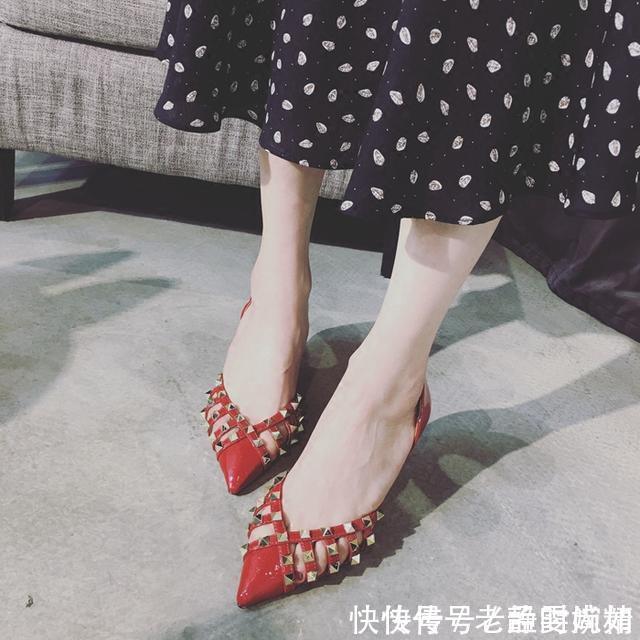 女人|没高跟鞋的女人不完美,今夏超流行的高跟单鞋