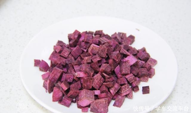 紫薯紫米椰蓉球|在家不运动,女人就吃这粗粮,低热量高营养,香软好吃不发胖