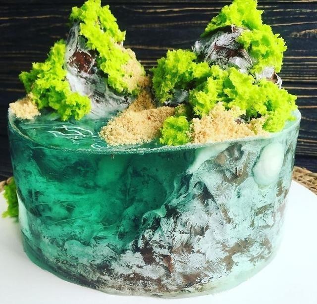 照片|15张“天堂”蛋糕照片:艺术家做蛋糕,好看比好吃更重要