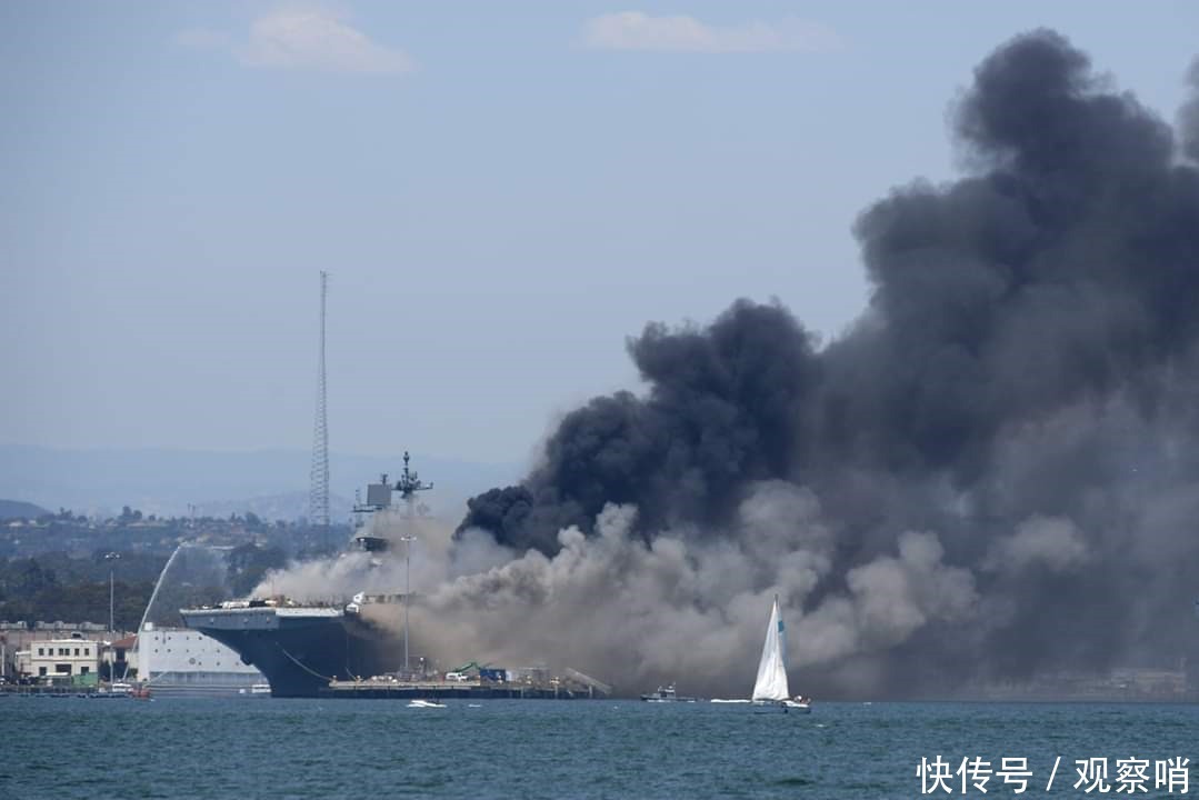  恶有恶报|“好人”无好报，还是“恶有恶报”！美海军四万吨巨舰发生火灾