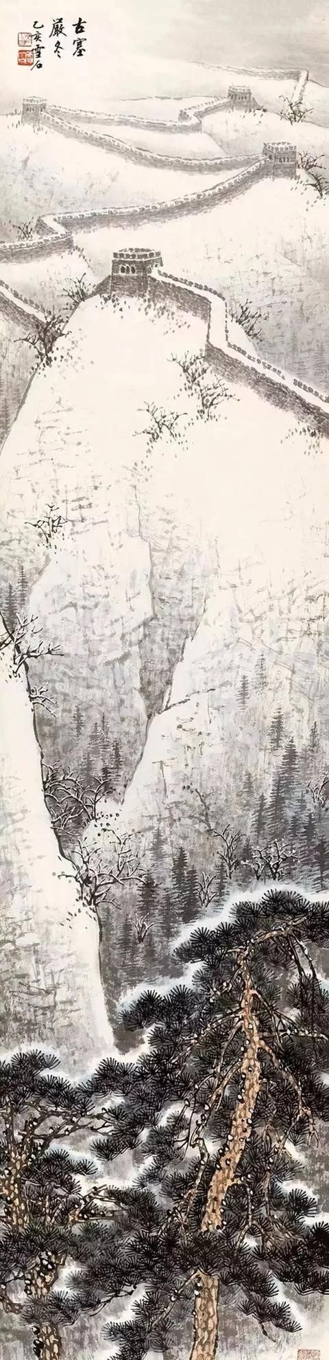  绘制|白雪石：擅长桂林山水画，曾为人民大会堂等绘制国画十余幅