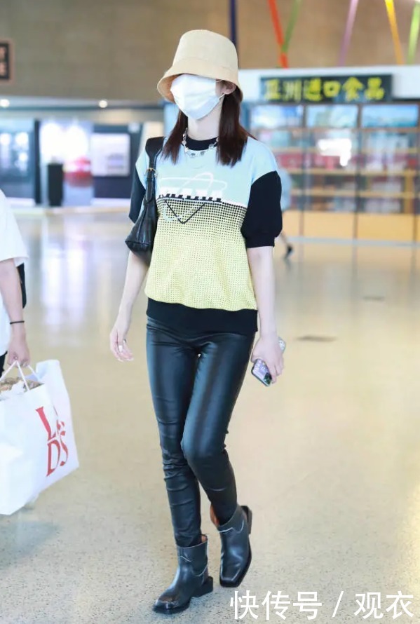 渔网|孟美岐为显腿长,大胆挑战“渔网袜”,不料暴露多肉腿