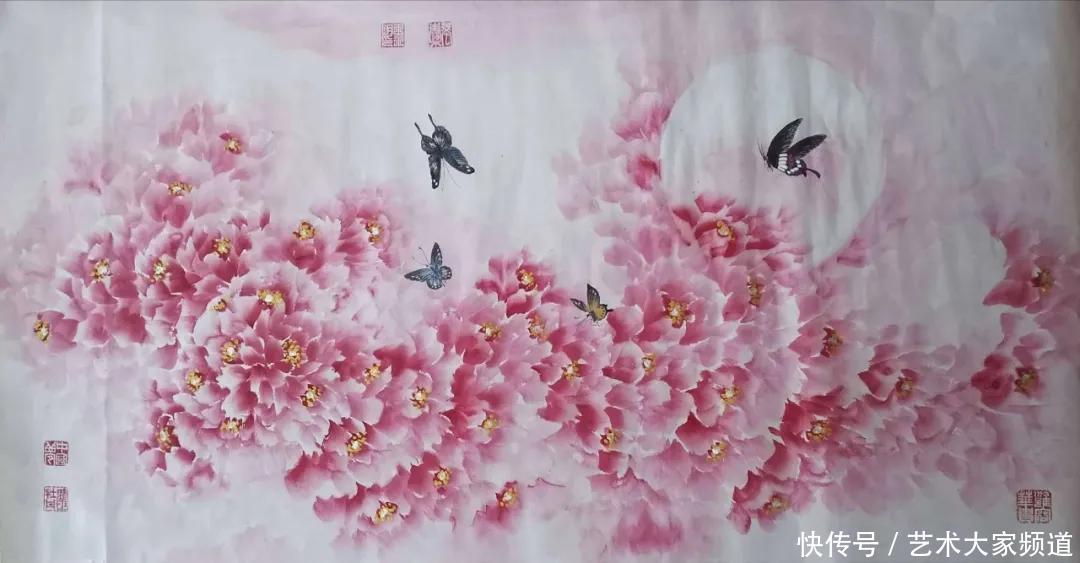  永明|王永明盛世牡丹