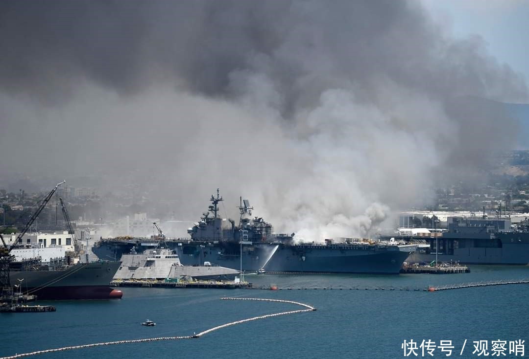  恶有恶报|“好人”无好报，还是“恶有恶报”！美海军四万吨巨舰发生火灾