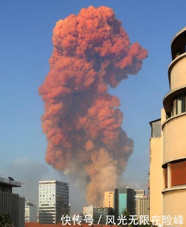 如同|黎巴嫩首都大爆炸，如同地狱