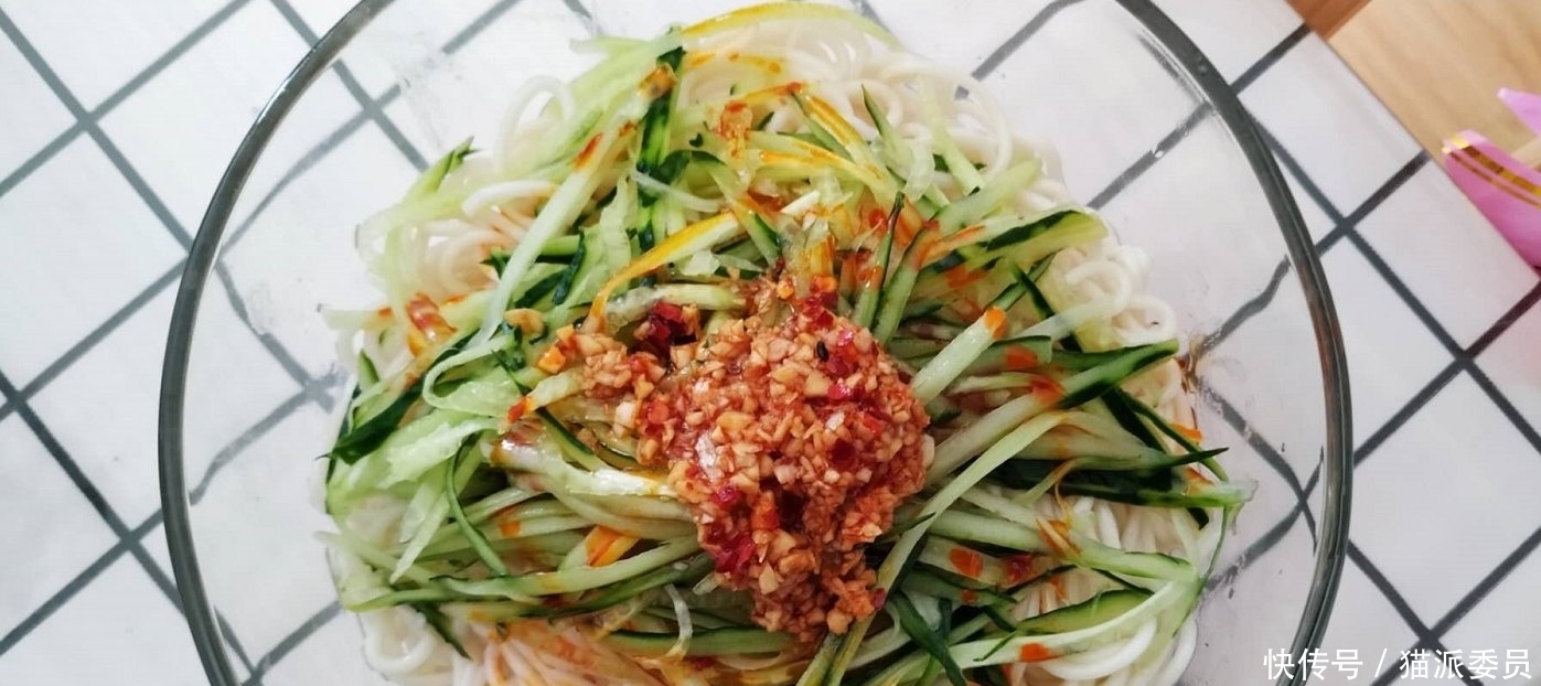 清凉|家常凉拌面做法,清凉爽口,天热了一定想吃,赶快收藏!