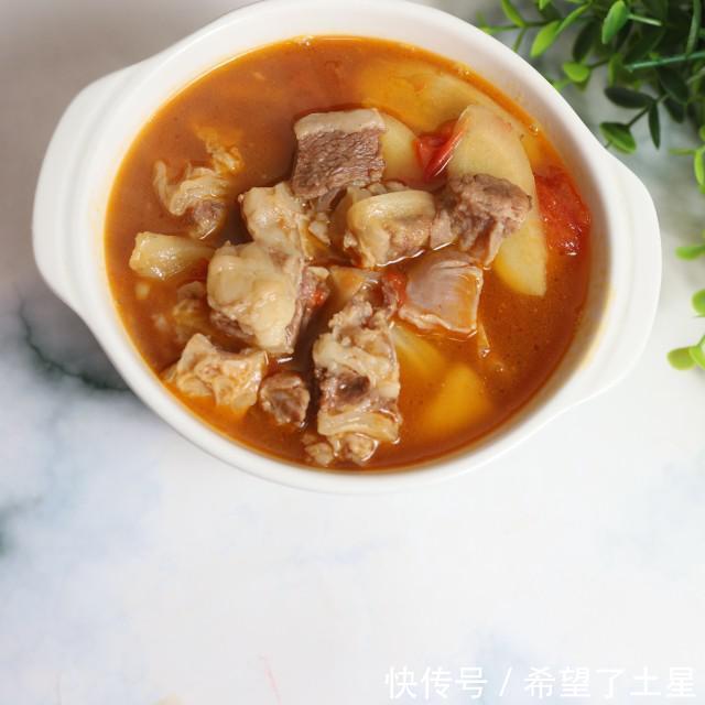 鲜味|嫩姜牛腩汤,营养丰富,汤鲜味美