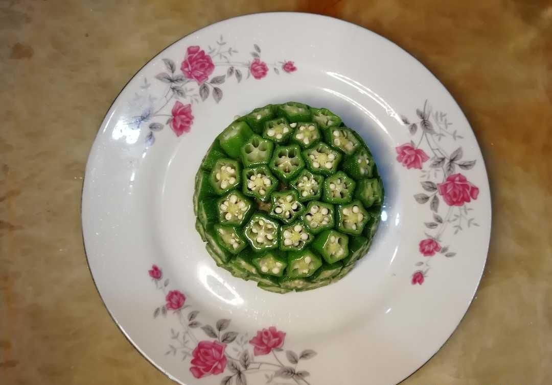 密集|入秋了,来一道秋葵怎样?这样做秋葵,密集恐惧症者慎入哦