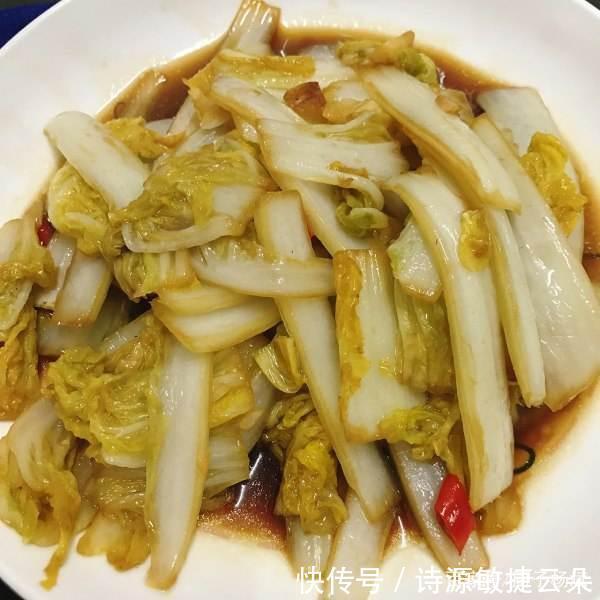  家常|十分家常味的炝白菜，做好这么几点，白菜与众不同！