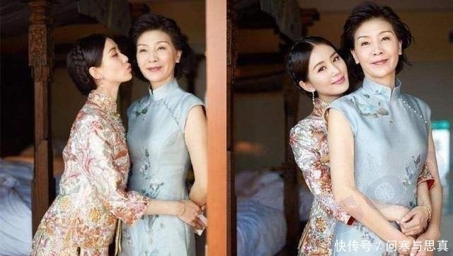 刘亦菲|本以为刘诗诗妈妈年轻,看刘亦菲妈妈近照更漂亮!胜过67岁刘晓庆