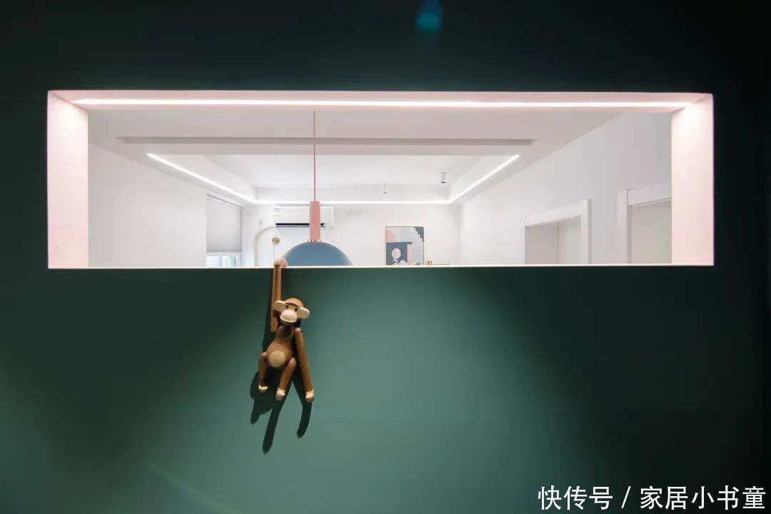 整体空间|谁说旧房改造配色不能更大胆一点!