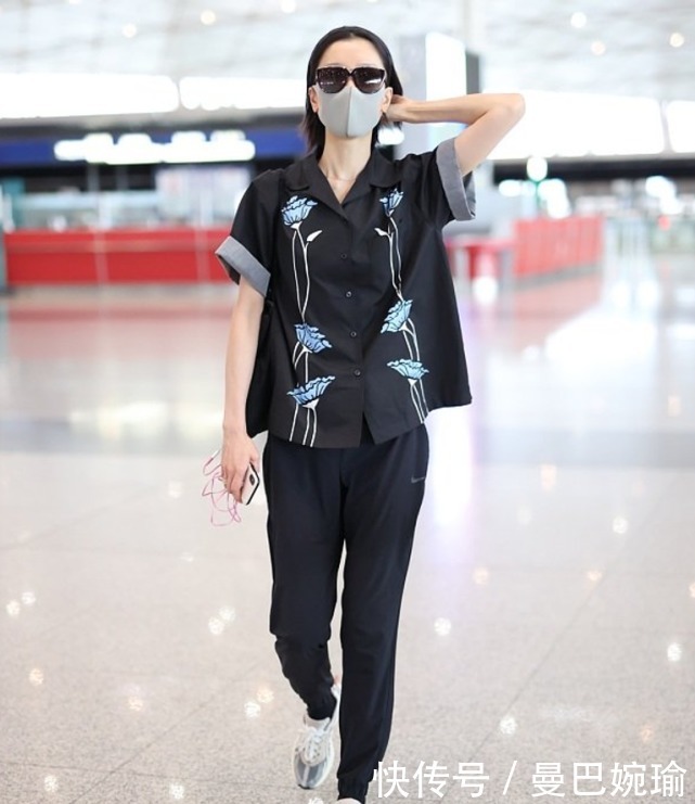  造型|不愧是比刘雯还高级的超模，奶奶裤都能玩出新花样，常人接受不了