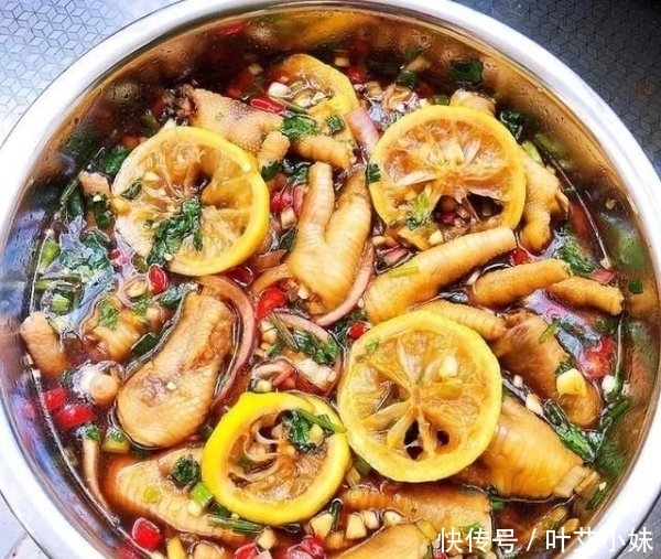 食品添加剂|超级火爆的网红柠檬鸡爪,学会可以摆摊了,生意非常棒