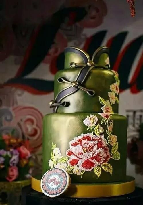 中国|这才是中国该有的蛋糕,美爆了,你舍得下口吗