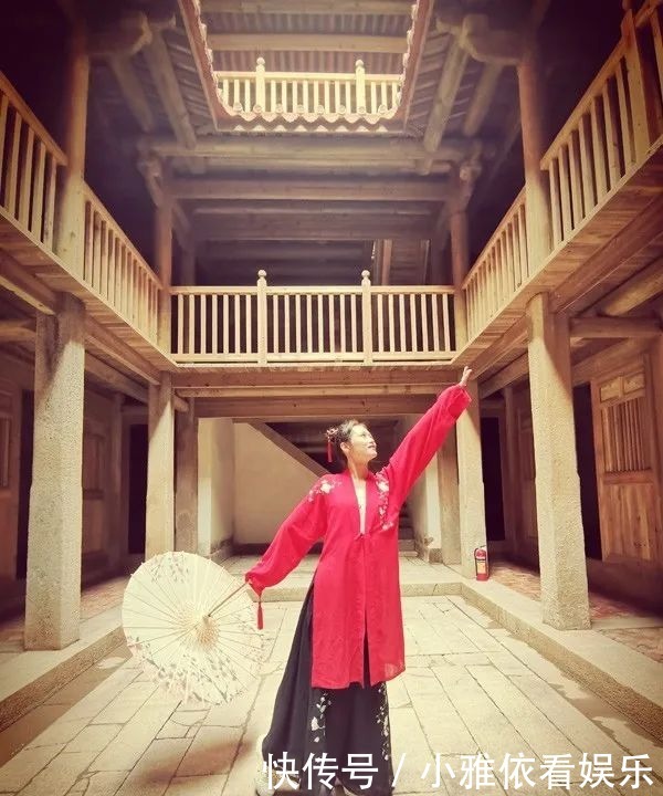 穿着|穿着汉服游石楼,遇见那个更好的自己