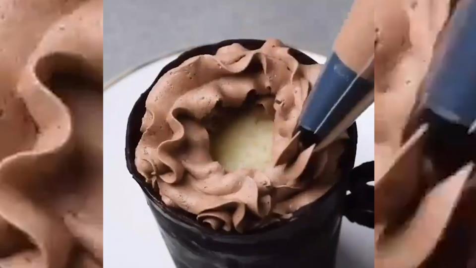 尝试|一口能吃掉的蛋糕杯不信来尝试制作一下吧,精致又美味