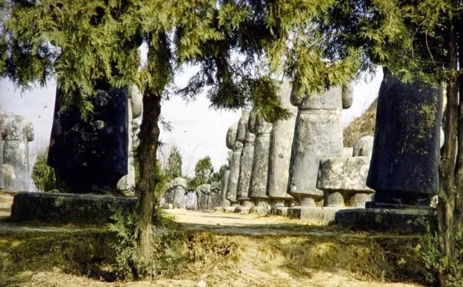 农民|武则天墓前有61个无头石人，千百年成谜，1971年被农民解开