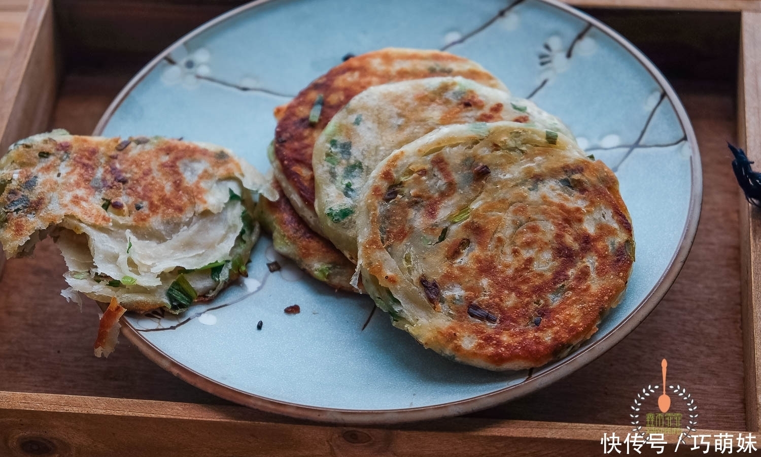酥脆|葱花饼大人孩子都爱吃,层次分明,凉了也不硬,酥脆掉渣真过瘾!