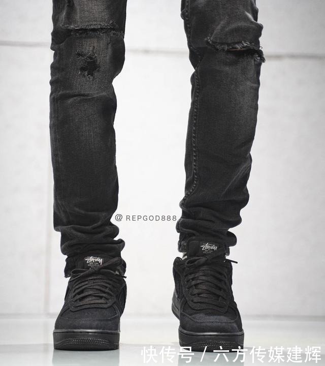 AF1|Stussy x AF1上脚果然香!两双配色你怎么选